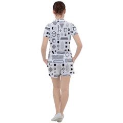 Women s Mesh T-Shirt and Shorts Set 