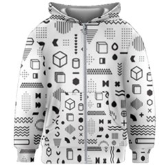 Kids  Zipper Hoodie Without Drawstring 