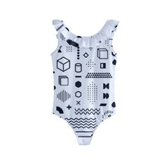 Kids  Frill Swimsuit 