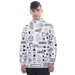 Men s Front Pocket Pullover Windbreaker 