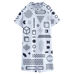 Kids  Boyleg Half Suit Swimwear 