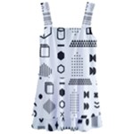 Pattern Hipster Abstract Form Geometric Line Variety Shapes Polkadots Fashion Style Seamless Kids  Layered Skirt Swimsuit