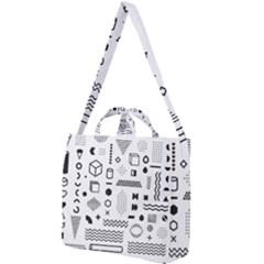 Square Shoulder Tote Bag 