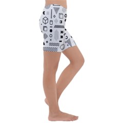 Kids  Lightweight Velour Capri Yoga Leggings 