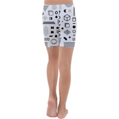 Kids  Lightweight Velour Capri Yoga Leggings 