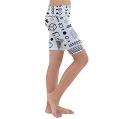 Kids  Lightweight Velour Cropped Yoga Leggings 