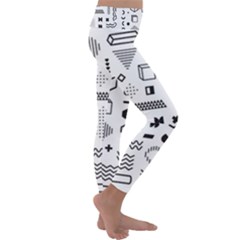 Kids  Lightweight Velour Classic Yoga Leggings 