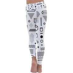 Kids  Lightweight Velour Classic Yoga Leggings 