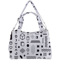 Double Compartment Shoulder Bag 