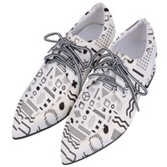 Women s Pointed Oxford Shoes 