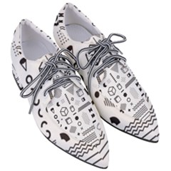 Women s Pointed Oxford Shoes 