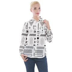 Women s Long Sleeve Pocket Shirt 