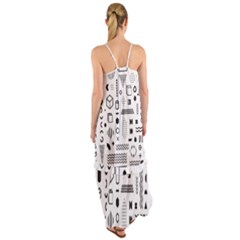 Cami Maxi Ruffle Chiffon Dress 