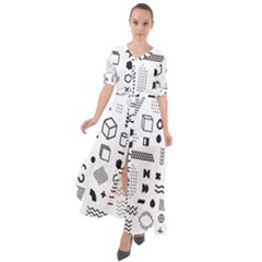Waist Tie Boho Maxi Dress 