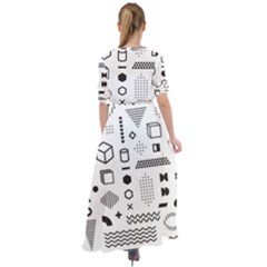 Waist Tie Boho Maxi Dress 