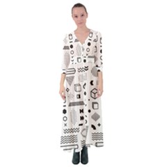 Button Up Maxi Dress 