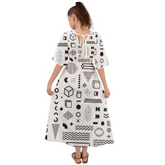 Kimono Sleeve Boho Dress 