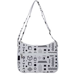 Zip Up Shoulder Bag 