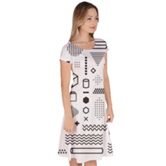 Classic Short Sleeve Dress 