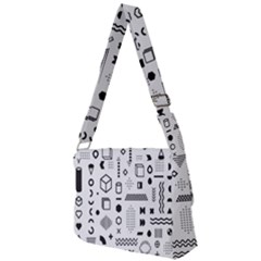 Full Print Messenger Bag (L) 