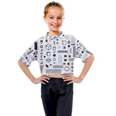Kids Mock Neck T-Shirt 