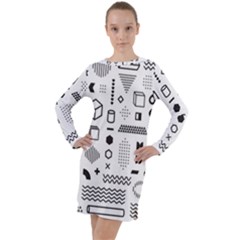 Long Sleeve Hoodie Dress 