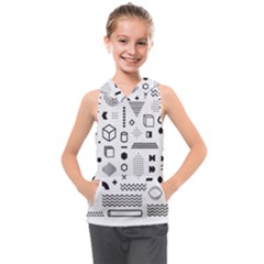 Kids  Sleeveless Hoodie 