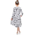Kids  Midi Sailor Dress 