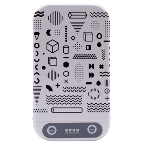 Pattern Hipster Abstract Form Geometric Line Variety Shapes Polkadots Fashion Style Seamless Sterilizers from ArtsNow.com