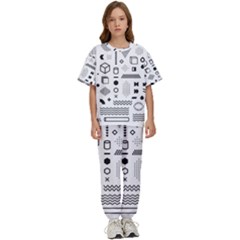 Kids  T-Shirt and Pants Sports Set 