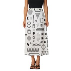 Classic Midi Chiffon Skirt 