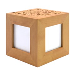 Wood Photo Frame Cube 