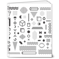 8  x 10  Softcover Notebook 
