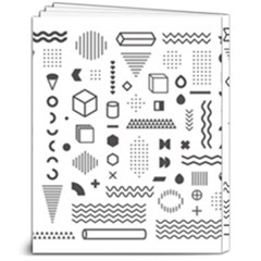 8  x 10  Softcover Notebook 