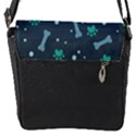 Flap Closure Messenger Bag (S) 
