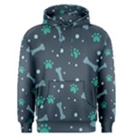 Bons Foot Prints Pattern Background Men s Core Hoodie