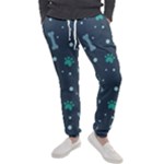 Bons Foot Prints Pattern Background Men s Jogger Sweatpants