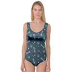Bons Foot Prints Pattern Background Princess Tank Leotard 