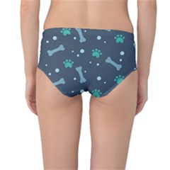 Mid-Waist Bikini Bottoms 