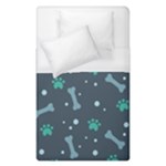 Bons Foot Prints Pattern Background Duvet Cover (Single Size)