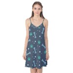 Bons Foot Prints Pattern Background Camis Nightgown 