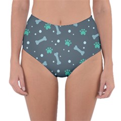 Reversible High-Waist Bikini Bottoms 