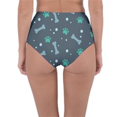 Reversible High-Waist Bikini Bottoms 