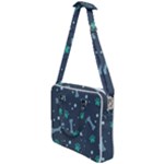 Bons Foot Prints Pattern Background Cross Body Office Bag