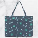 Zipper Medium Tote Bag Front