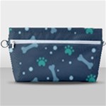 Bons Foot Prints Pattern Background Handbag Organizer