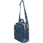 Bons Foot Prints Pattern Background Crossbody Day Bag