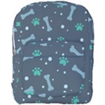 Bons Foot Prints Pattern Background Full Print Backpack