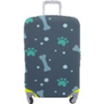 Bons Foot Prints Pattern Background Luggage Cover (Large)