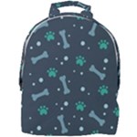Bons Foot Prints Pattern Background Mini Full Print Backpack